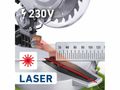 Píla pokosová s laserom, 210 mm, 1450 W EXTOL-CRAFT