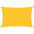 vidaXL Tieniaca plachta 160 g/m² obdĺžniková žltá 3,5x4,5m, HDPE