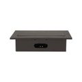 Výklopný blok ORNO OR-AE-1324/B, 2x2P+Z, 3xUSB, čierna