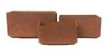 Kvetináč G21 Element Square 43 x 22 x 43