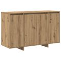 vidaXL Servírovacia skriňa Remeselný dub 120 x 41 x 75 cm