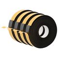 vidaXL Samolepiaca penová páska 4 ks Čierna 30mm x 5m CR Pena