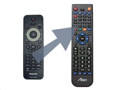 Diaľkový ovládač ALIEN Philips RC5340