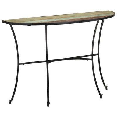 vidaXL Príručný stolík 110x40x77 cm recyklovaný masív