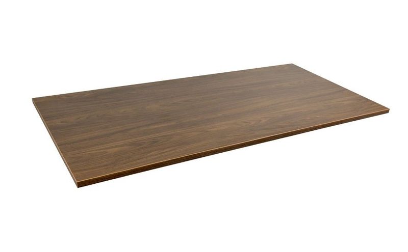 Stolová doska BR147R, 1400 x 700 x 25 mm orech pre výškovo nastaviteľné podnože Brateck
