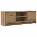 vidaXL TV skrinka Artisan Dub 102x30x37,5 cm Konštrukčné drevo