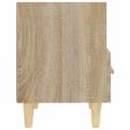 vidaXL Nočný stolík dub sonoma 40x35x47 cm