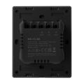 Inteligentný WiFi nástenný spínač SONOFF M5-1C-80 (1-kanálový, do rámu, grafitový)