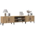 vidaXL TV skrinka dub artisan 180x31,5x40 cm kompozitné drevo