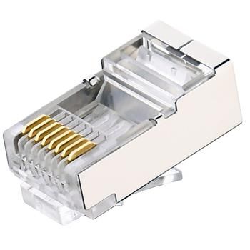 PremiumCord konektor RJ 45 stínený, Cat6
