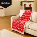 Deka s vianočným motívom 130 x 170 cm Ruhhy 26610, červená Deka s vánočním motivem 130 x 170 cm Ruhhy 26610, červená