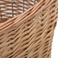 vidaXL Košík na palivové drevo s rúčkami 56x40x28 cm, prírodná vŕba
