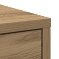 vidaXL Komoda so zásuvkami a dvierkami, dub artisan 73x31x90 cm