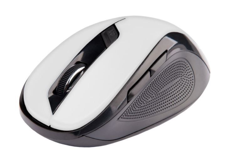 C-TECH Myš WLM-02/Ergonomická/Optická/Pre pravákov/1 600 DPI/Bezdrôtová USB/Čierna