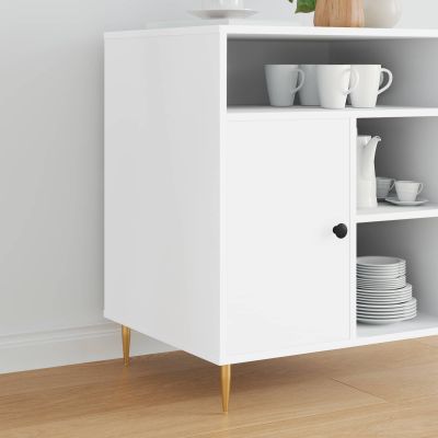 vidaXL Stojace nohy 2 pcs Zlatá 98 x 40 mm Železo