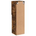 vidaXL TV skrinky s LED svetlami 2 ks dymový dub 30,5x30x102 cm