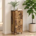 vidaXL Zásuvkový kabinet 33 x 34,5 x 90 cm Kompozitné drevo