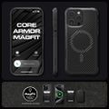 Spigen Core Armor Mag Magsafe puzdro pre iPhone 16 Pro Max 6,9" matná čierna