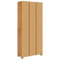 vidaXL Súprava úložného nábytku 2 ks Prírodná 80 x 35 x 185 cm