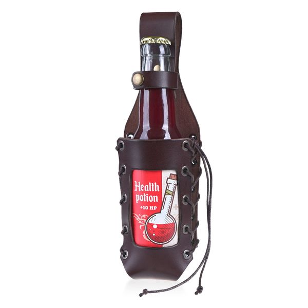 Kožený záves na lektvary + Health Potion zdarma