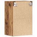 vidaXL Závesná skrinka “Riga” Old Wood 40x29,5x60 cm Engineered Wood