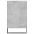 vidaXL Botník betónovo sivý 102x36x60 cm spracované drevo