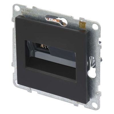 Legrand Suno zásuvka dátová RJ45, čierna