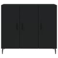 vidaXL Komoda biela 90x34x80 cm kompozitné drevo