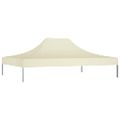 vidaXL Strecha na párty stan 4x3 m, krémová 270 g/m²