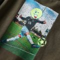 Detské tričko s dlhým rukávom kaki 92