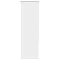 vidaXL Roleta zatemnenie biela 45x130cm Šírka látky 40,7cm Polyester