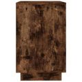 vidaXL Komoda dymový dub 102x35x60 cm spracované drevo