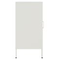 vidaXL Komody 2 ks biele 36x39x79 cm oceľ