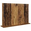 vidaXL Toaletné zrkadlo Staré drevo 80 x 55 x 18 cm Obdĺžnikový