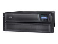 UPS (montáž do racku / externá) - AC 208/230 V - 2700 watt - 3000 VA - 1 fáza - Ethernet 10/100, RS-232, USB - výstupné konektory: 12 - 4U - čierna - APC Take-Back - s APC UPS Network Management Card AP9631