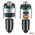FM vysielač 2× USB-A microSD 12/24V AMiO-04654