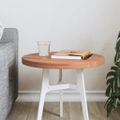 vidaXL Stolová doska Ø40x2,5 cm okrúhla masívny buk