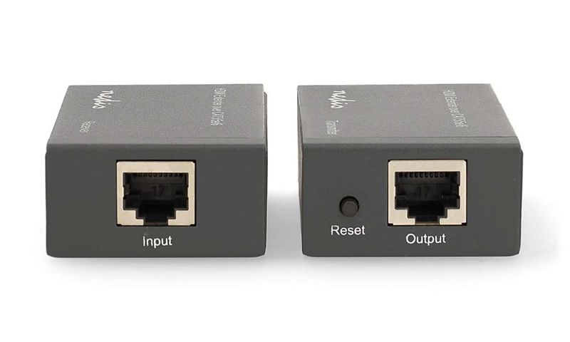 NEDIS HDMI extender/ přes Cat6/ do 60 m/ 1080p/ 1.65 Gbps/ kov/ antracit HDMI extender, pres Cat6, až 60 m, 1080p, 1.65 Gbps, kovový, antracit