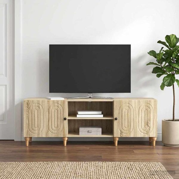 vidaXL TV skrinka Dub sonoma 150 x 31 x 50 cm Kompozitné drevo
