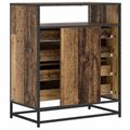 vidaXL Zásuvkový kabinet 4-Šuplík Staré drevo 70 x 41 x 83,5 cm