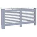 vidaXL Kryt na radiátor antracitový 172x19x81,5 cm MDF