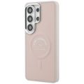Puzdro Karl Lagerfeld Embossed Ring RSG Logo MagSafe pre Samsung Galaxy S26 Ultra ružové