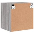 vidaXL TV nástenné skrinky 2 ks sivé sonoma 40,5x30x40cm kompoz. drevo
