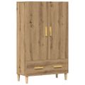 vidaXL Highboard Artisan Dub 70x31x115 cm Engineered Wood