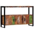 vidaXL Komoda 120x30x75 cm, recyklovaný masív