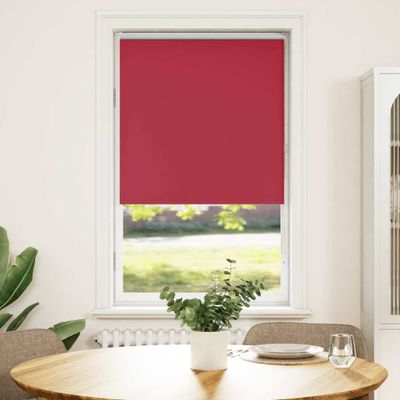 vidaXL Zatemňovacia roleta červená 80x150 cm, šírka látky 75,7 cm, polyester