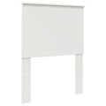 vidaXL Rám postele so zásuvkou Biela 75 x 190 cm Inžinierske drevo