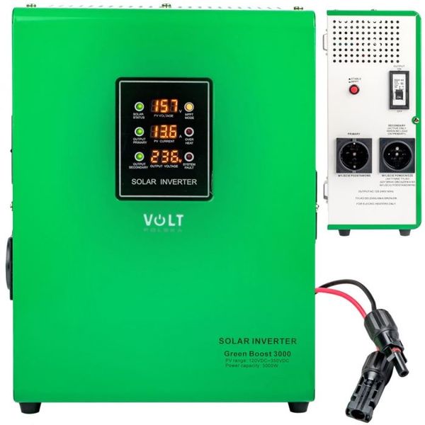 Solárny regulátor MPPT VOLT 3000 GREEN BOOST 3kW (pre FV ohrev vody)