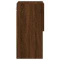 vidaXL TV skrinky s LED svetlami 2 ks hnedý dub 30,5x30x60 cm