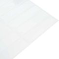 vidaXL Obdĺžniková dlažba 50 ks Biela 29 x 23 x 0,08 cm